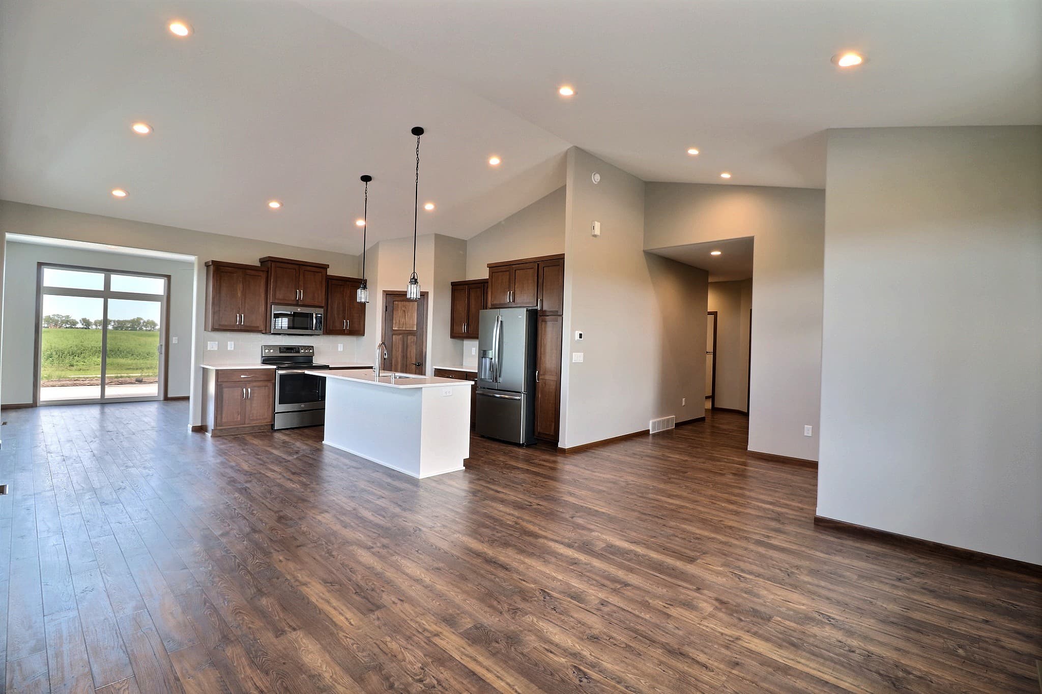 Custom kitchen built by Rick Halvorson Construction
